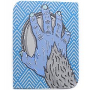 硅膠餐墊手掌圖案，就餐飲水兩用桌墊_硅膠廚具