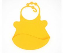 嬰兒硅膠圍兜，小孩吃飯硅膠飯兜